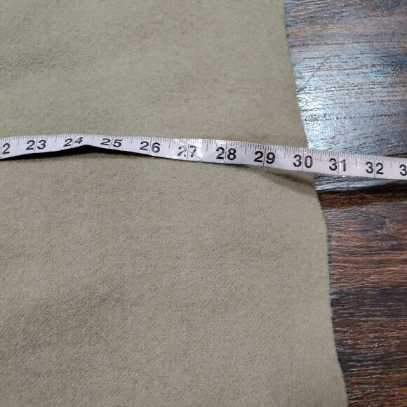 NWT Wilfred Fringed Classic Gold Camel 100% Wool Neck Warmer Scarf XXL - Picture 13 of 14